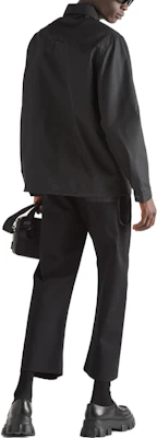 PRADA SS22 Celana Panjang Hitam Casual Straight-Leg - Gaya Minimalis Musim Gugur SPH184-10GL-F0002-S-221 Shop PRADA SS22 Celana Panjang Hitam Casual Straight-Leg - Gaya Minimalis Musim Gugur SPH184-10GL-F0002-S-221