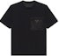 Order PRADA SS22 Black Crewneck Pocket T-Shirt Short Sleeve. UJN661-11CK-F0002-S-211