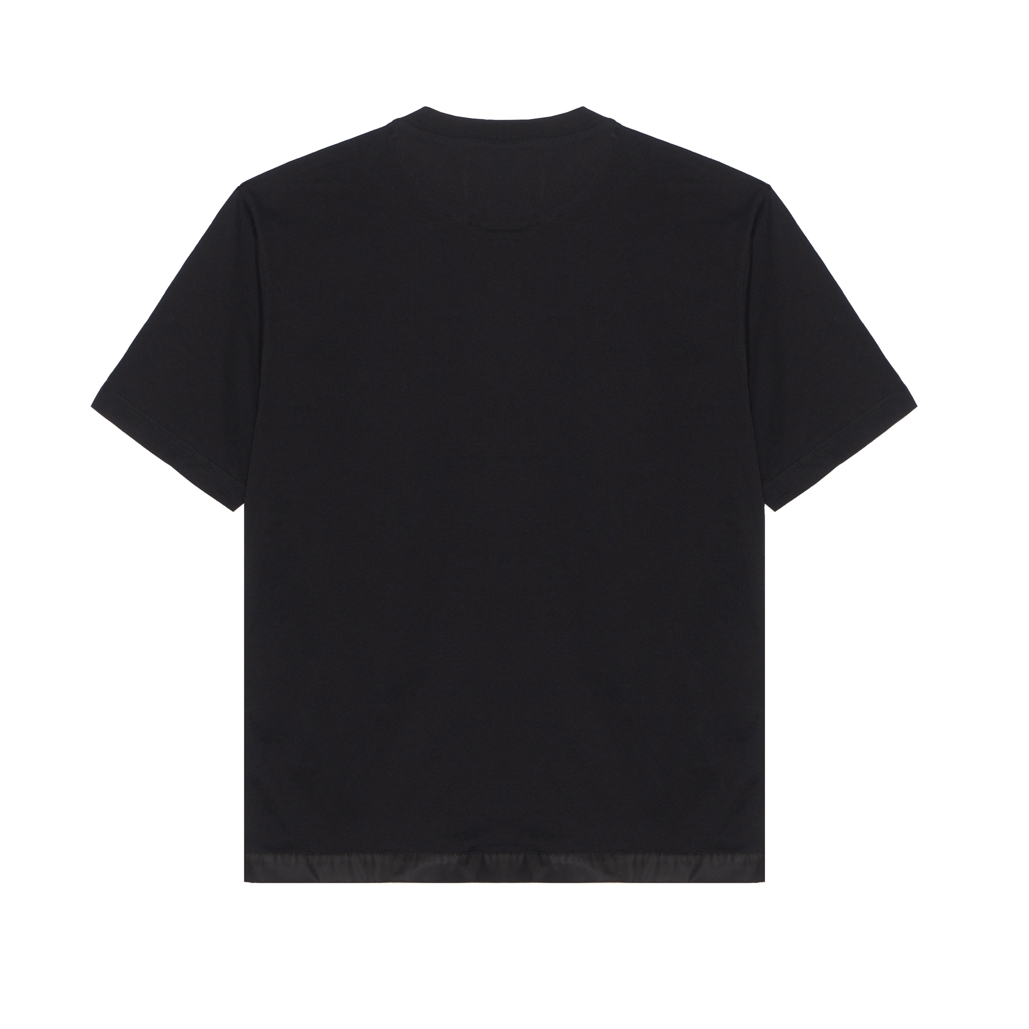 Lookbook PRADA SS22  Black Crewneck Pocket T-Shirt Short Sleeve. UJN661-11CK-F0002-S-211