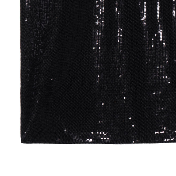 PRADA SS22  Black Sequin Panel Crewneck Short-Sleeve T-Shirt UJN782-1Z5Y-F0002-S-221 圖 6