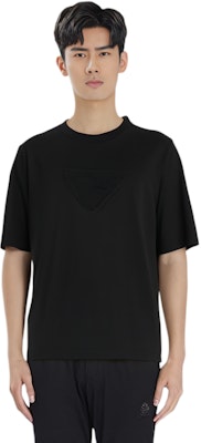 PRADA SS22 黑色純色圓領短袖T恤 UJN773S2121ZX4-F0002 Purchase PRADA SS22 黑色純色圓領短袖T恤 UJN773S2121ZX4-F0002