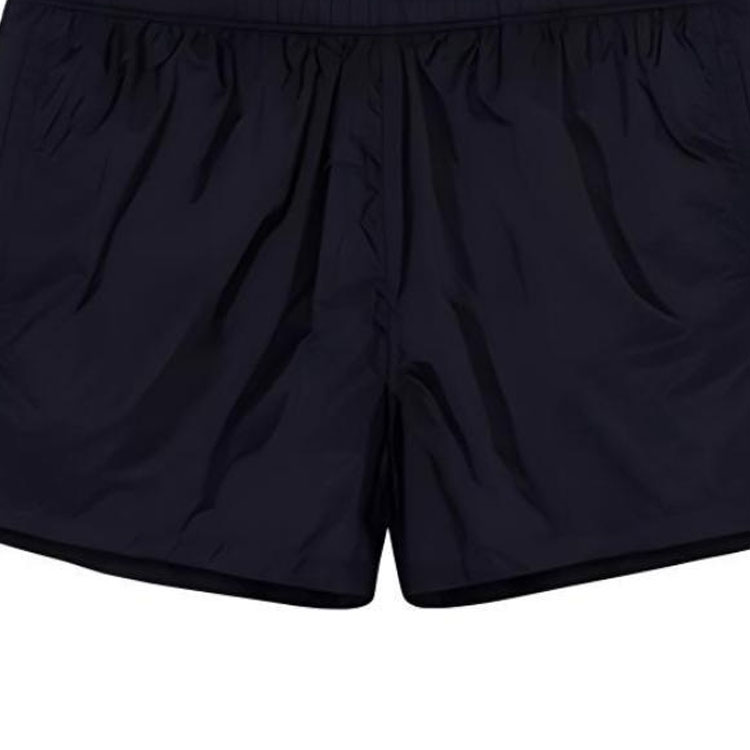 Cheap PRADA SS22 黑色松紧腰休闲短裤 UB332S2211WQ9-F0002