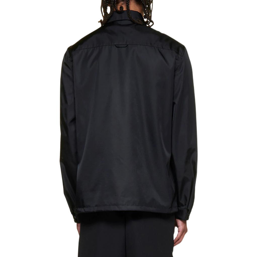 Details for PRADA SS22 黑色拉鍊翻領長袖外套 SC502-1WQ8-F0002