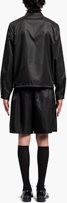 PRADA SS22 Black Studded Logo Zip-Up Jacket Long Sleeve Outerwear SGB987-1WQ8-F0002-S-221 Shop PRADA SS22 Black Studded Logo Zip-Up Jacket Long Sleeve Outerwear SGB987-1WQ8-F0002-S-221