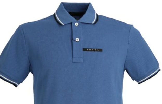 普拉达SS22蓝色短袖棉质POLO衫 SJN256-322-F0AJ8 Lookbook 普拉达SS22蓝色短袖棉质POLO衫 SJN256-322-F0AJ8