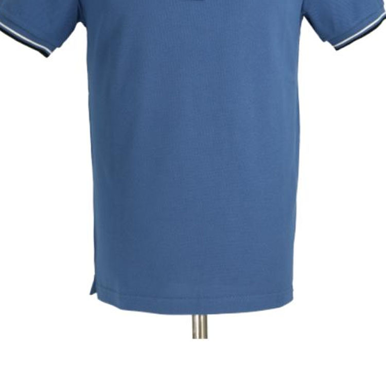 Purchase 普拉达SS22蓝色短袖棉质POLO衫 SJN256-322-F0AJ8