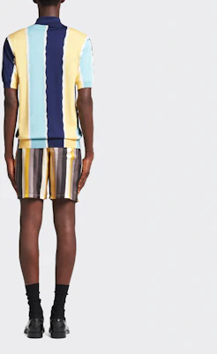 PRADA SS22 拼色徽標印花短袖POLO衫 UMB335-10MV-F0008-S-221 Shop PRADA SS22 拼色徽標印花短袖POLO衫 UMB335-10MV-F0008-S-221