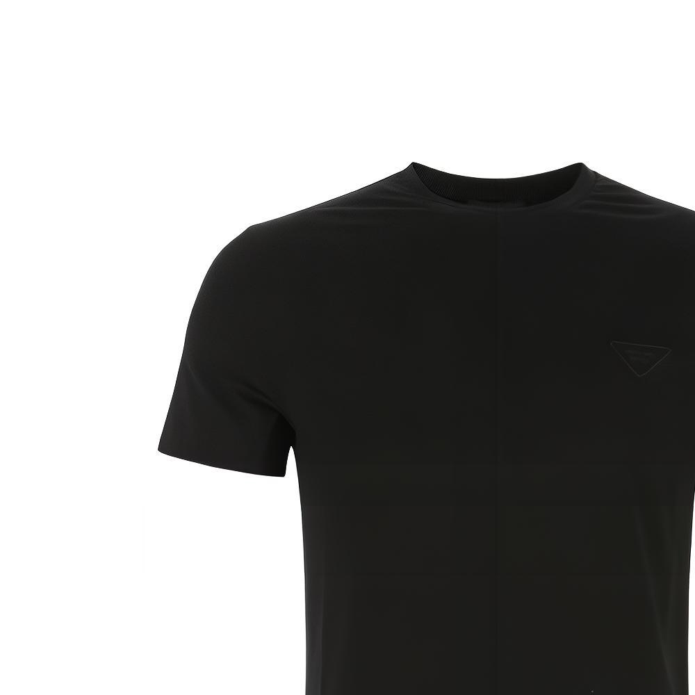 PRADA SS22  Plain Black Crew Neck Short Sleeve T-Shirt Casual Style UJN712-1YDP-F0002-S-211 圖 7