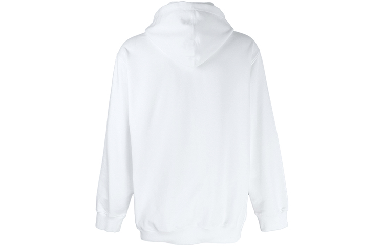 Lookbook 普拉达 SS22 白色棉质印花连帽衫 UJL185-1ZX4-F0009