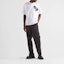 Lookbook PRADA SS22 Camiseta Blanca Gráfica Manga Corta Estilo Holgado. UJN822-11R5-F0009-S-222