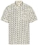 Order PRADA SS22 White Leopard Print Stretch Cotton Short-Sleeve Shirt. UCS293-10NM-F0061-S-192