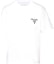 Buy PRADA SS22 白色标志圆领T恤 简约设计 UJN787-1Z53-F0009-S-221