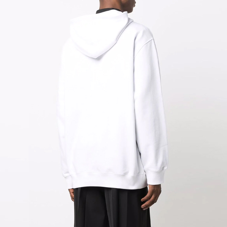 Purchase 普拉达 SS22 白色Logo连帽衫. UJL185S2111ZX4-F0009