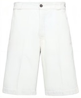 PRADA SS22 White Loose-Fit Straight Denim Shorts. GEP338-10ID-F01BR-S-212 PRADA SS22 White Loose-Fit Straight Denim Shorts. GEP338-10ID-F01BR-S-212