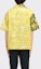 Purchase PRADA SS22 黃色拼接印花防曬短袖寬鬆襯衫 UCS406-1ZVH-F0010-S-212