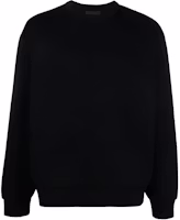 Prada SS22 Black Embossed Logo Pullover Sweatshirt UJL27A-11OQ-F0002-S-221 Prada SS22 Black Embossed Logo Pullover Sweatshirt UJL27A-11OQ-F0002-S-221