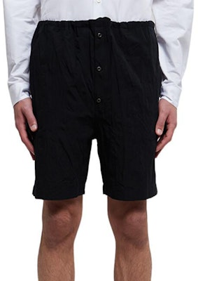 PRADA SS22 弹性腰黑色短裤 休闲穿搭 SPH173K2G-F0002 Buy PRADA SS22 弹性腰黑色短裤 休闲穿搭 SPH173K2G-F0002