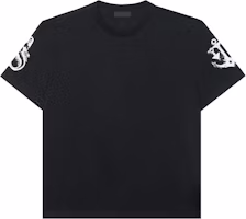 PRADA SS22 Graphic Print Loose Fit Short Sleeve T-Shirt Black UJN317-10JS-F0002-S-162 PRADA SS22 Graphic Print Loose Fit Short Sleeve T-Shirt Black UJN317-10JS-F0002-S-162