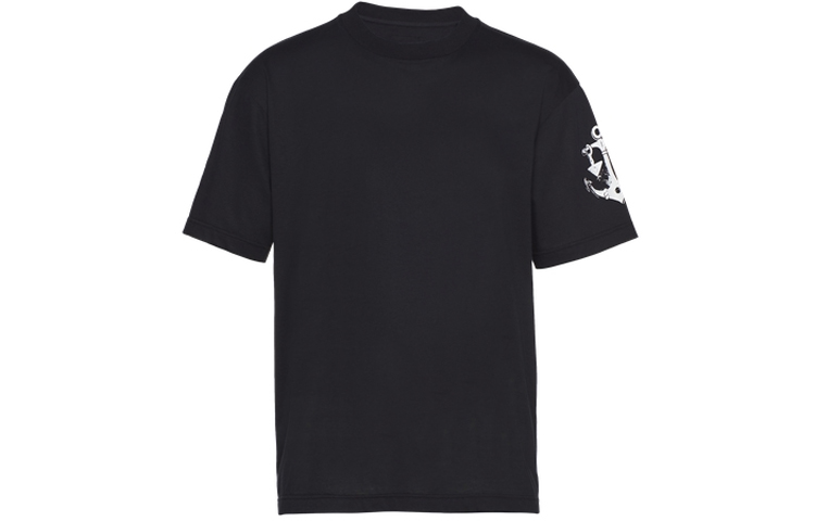 Order Camiseta PRADA SS22 Gráfica de Manga Corta Ajuste Suelto Negra. UJN317-10JS-F0002-S-162