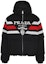 Buy PRADA SS22 Logo Jacquard Stripe Hooded Down Jacket Black SGC017-10PA-F0002-S-212