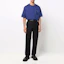 Shop PRADA SS22 Kaos Oversized Saku Biru Navy Fashion. UJN790-10D3-F0021-S-221