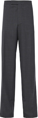 普拉达SS22威尔士亲王格纹羊毛长裤男士灰色裤子 SPH176-10EA-F0480-S-221 Buy 普拉达SS22威尔士亲王格纹羊毛长裤男士灰色裤子 SPH176-10EA-F0480-S-221