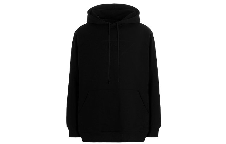 Order 프라다 SS22 솔리드 컬러 풀오버 후디 블랙 UJL185-1ZX4-F0002-S-221