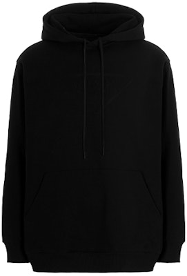 프라다 SS22 솔리드 컬러 풀오버 후디 블랙 UJL185-1ZX4-F0002-S-221 Order 프라다 SS22 솔리드 컬러 풀오버 후디 블랙 UJL185-1ZX4-F0002-S-221