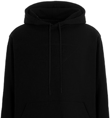 프라다 SS22 솔리드 컬러 풀오버 후디 블랙 UJL185-1ZX4-F0002-S-221 Details for 프라다 SS22 솔리드 컬러 풀오버 후디 블랙 UJL185-1ZX4-F0002-S-221