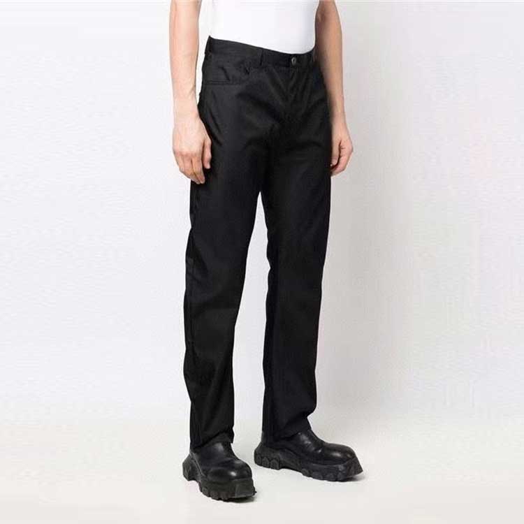 Lookbook PRADA SS22 Unisex Black Straight-Cut Casual Pants SPH183-1WQ8-F0002S221