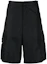 Order PRADA SS23 Pantalones Cortos Negros con Logo Triangular. SPH244-1WQ8-F0002-S-231