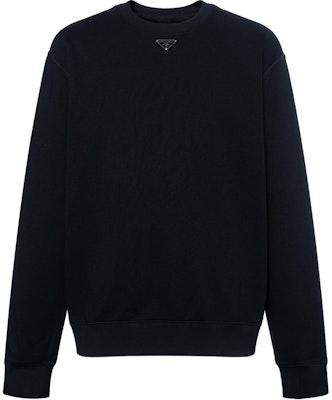 普拉达 SS23 黑色标志圆领卫衣 UJL26A-11LN-F0002-S-232 Buy 普拉达 SS23 黑色标志圆领卫衣 UJL26A-11LN-F0002-S-232