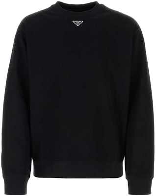 普拉达 SS23 黑色标志圆领卫衣 UJL26A-11LN-F0002-S-232 Order 普拉达 SS23 黑色标志圆领卫衣 UJL26A-11LN-F0002-S-232