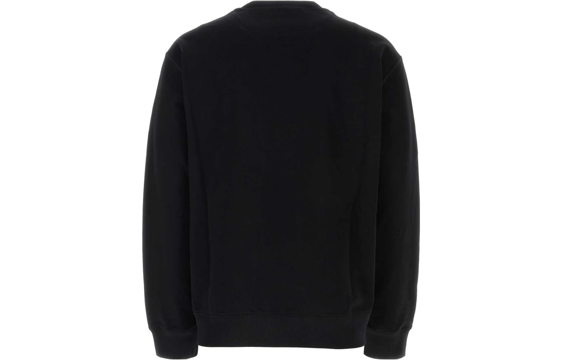 Lookbook 普拉达 SS23 黑色标志圆领卫衣 UJL26A-11LN-F0002-S-232