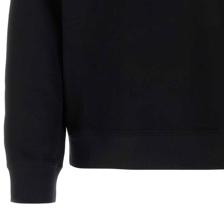 Sizing 普拉达 SS23 黑色标志圆领卫衣 UJL26A-11LN-F0002-S-232