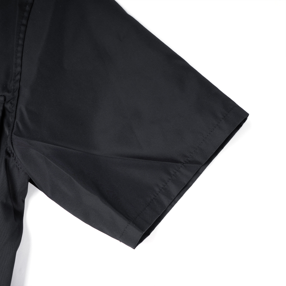 PRADA SS23  Black Logo Polo Collar Oversized Short Sleeve Sun Shirt SC637-1WQ8-F0002 圖 8