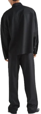 프라다 SS23 블랙 로고 삼각 지퍼 긴팔 선스크린 셔츠 SC655-11A6-F0002-S-231 Purchase 프라다 SS23 블랙 로고 삼각 지퍼 긴팔 선스크린 셔츠 SC655-11A6-F0002-S-231