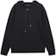 Order プラダ SS23 ブラック プルオーバーフーディー 大きなポケットデザイン付き. UJL84A-11OQ-F0002-S-231