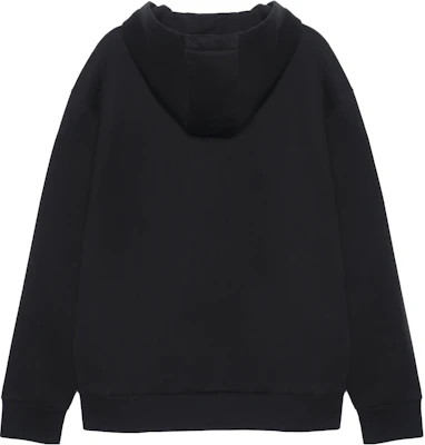 プラダ SS23 ブラック プルオーバーフーディー 大きなポケットデザイン付き. UJL84A-11OQ-F0002-S-231 Lookbook プラダ SS23 ブラック プルオーバーフーディー 大きなポケットデザイン付き. UJL84A-11OQ-F0002-S-231