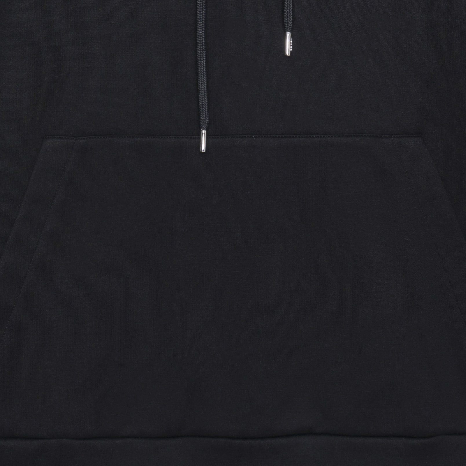 PRADA SS23  Black Pullover Hoodie with Large Pocket Design. UJL84A-11OQ-F0002-S-231 圖 7