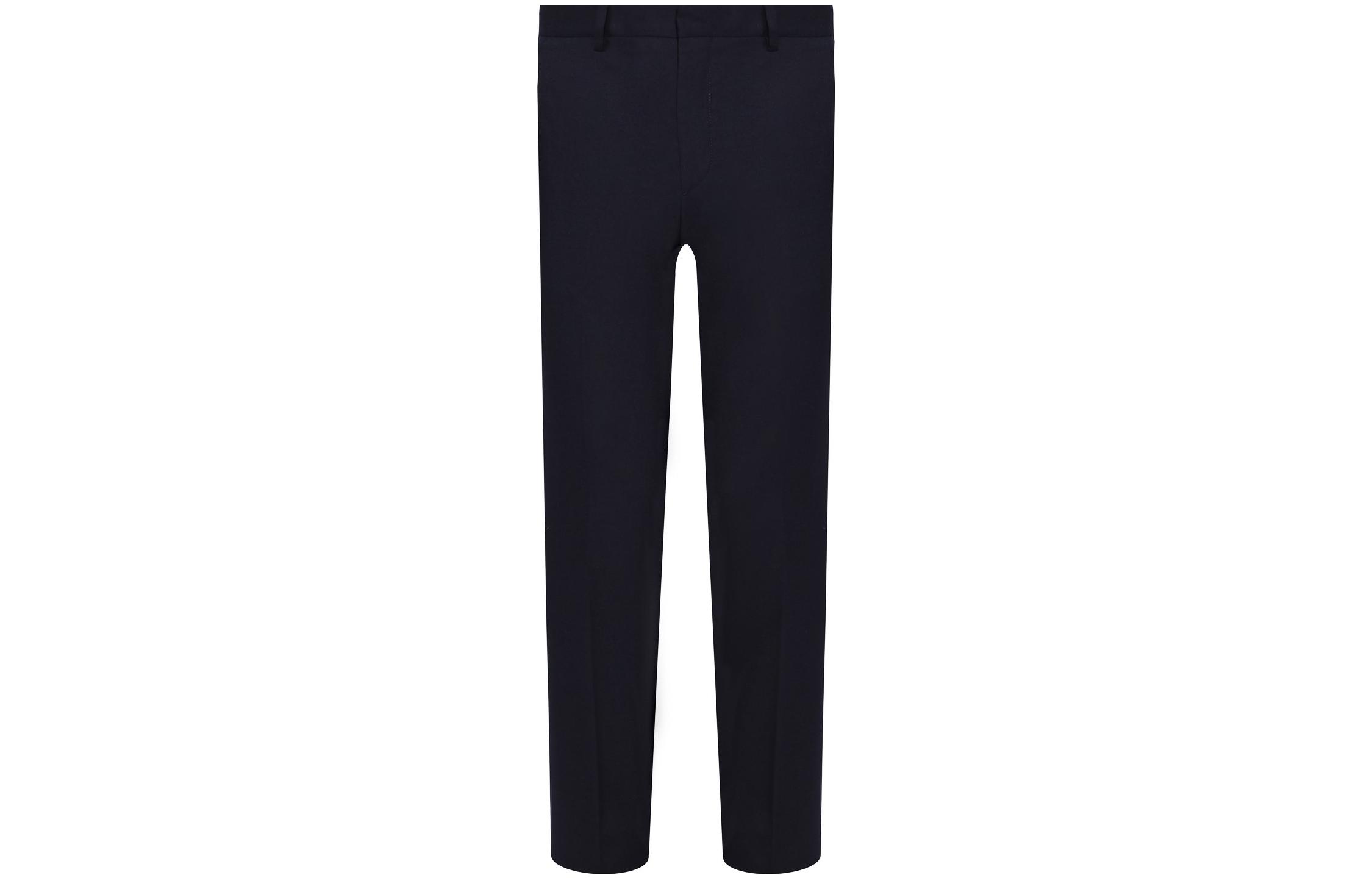 Order PRADA SS23  Black Slim-Fit Straight Casual Pants UPA841-1D16-F0002