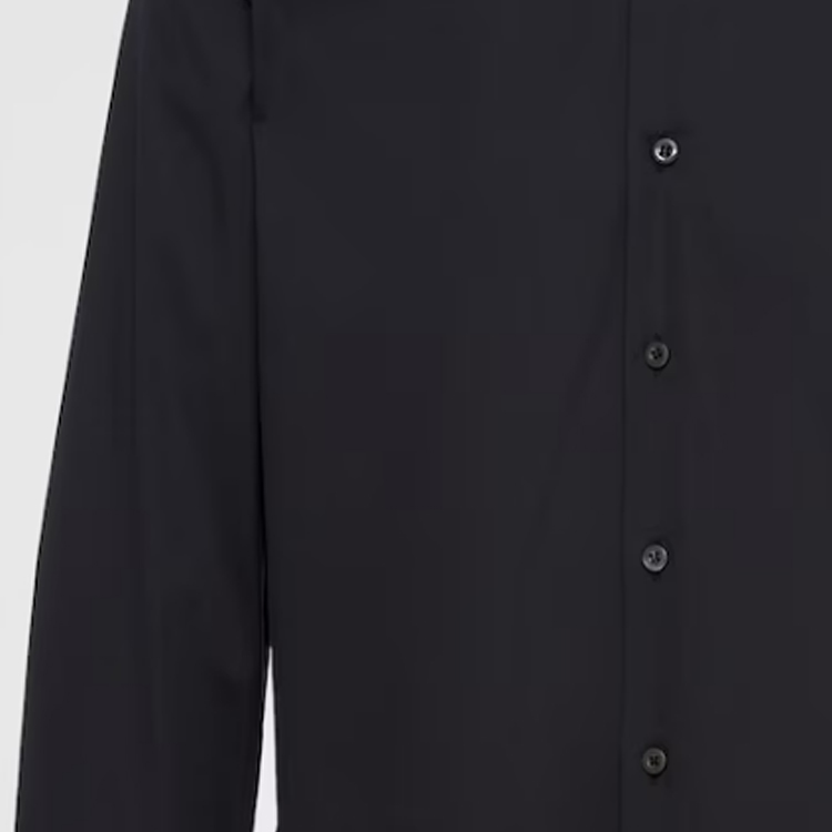 PRADA SS23  Black Solid Color Single-Breasted Sun Protection Shirt. UCM608-10HT-F0002 圖 5