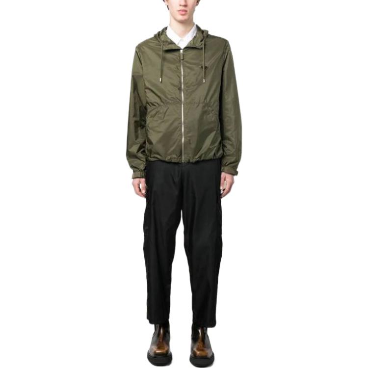 PRADA SS23  Black Straight-Leg Casual Pants with Side Pockets. SPH243-1WQ8-F0002-S-231 圖 3