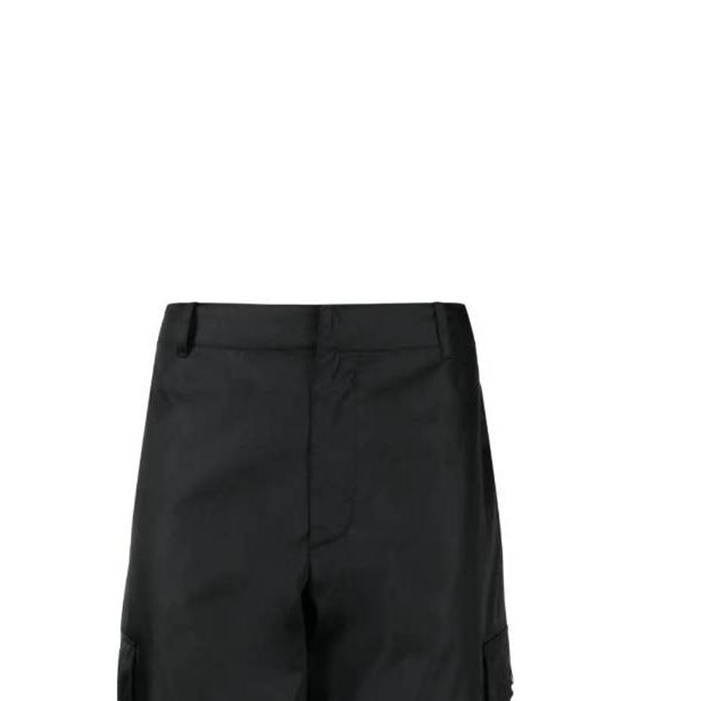 PRADA SS23  Black Straight-Leg Casual Pants with Side Pockets. SPH243-1WQ8-F0002-S-231 圖 6