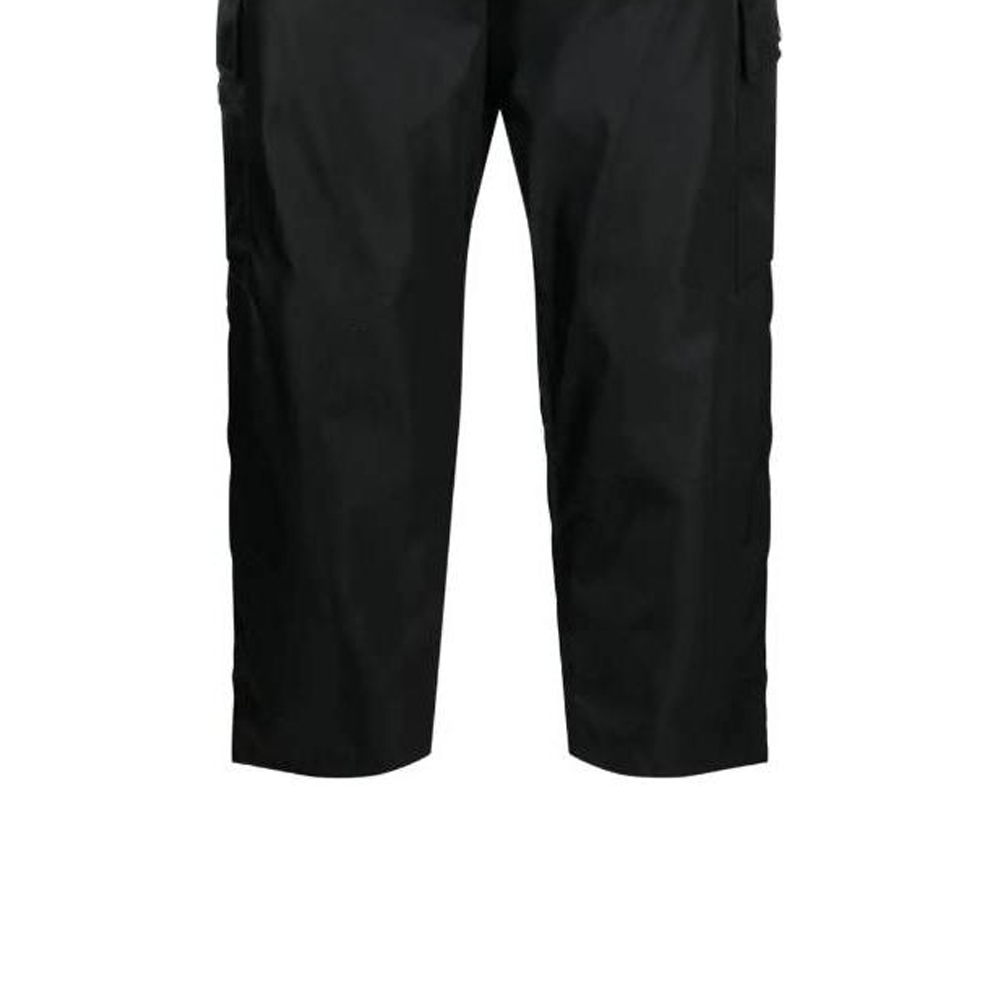 PRADA SS23  Black Straight-Leg Casual Pants with Side Pockets. SPH243-1WQ8-F0002-S-231 圖 7