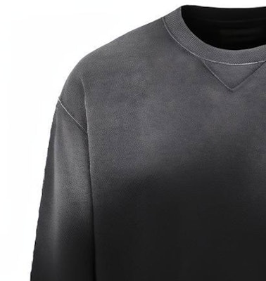 Prada SS23 渐变灰色长袖圆领卫衣 UJL26A-13BG-F0002 Shop Prada SS23 渐变灰色长袖圆领卫衣 UJL26A-13BG-F0002