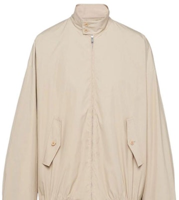 PRADA SS23 Jaket Bomber Kapas Campuran Limestone. SGC245-12NS-F0A08 Purchase PRADA SS23 Jaket Bomber Kapas Campuran Limestone. SGC245-12NS-F0A08