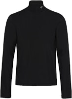 PRADA SS23 Logo High-Neck Long-Sleeve T-Shirt Black UJL188-10Q0-F0002-S-222 PRADA SS23 Logo High-Neck Long-Sleeve T-Shirt Black UJL188-10Q0-F0002-S-222