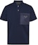 Buy 普拉达 SS23 标志短袖POLO衫 海军蓝. UJN703-1YED-F044V-S-211