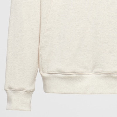 普拉达SS23天然连帽衫,印花标志,长袖设计。 UJL24B-13IQ-F0018-S-232 1